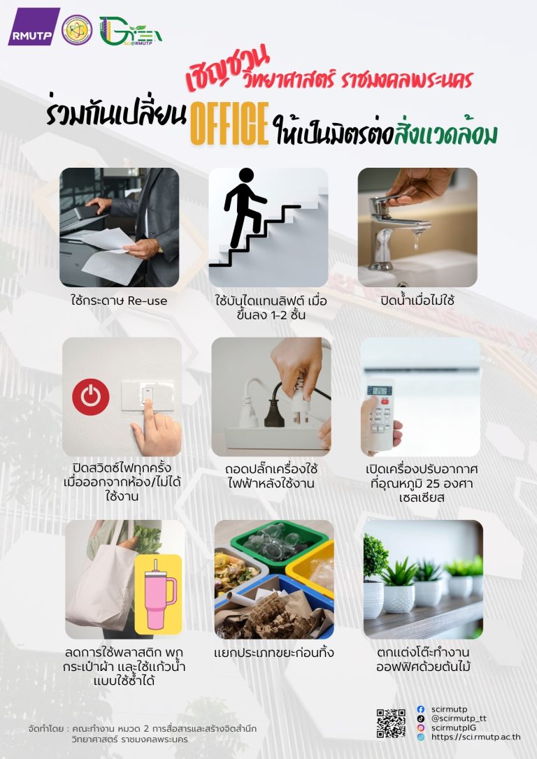 เปลี่ยน Office ให้เป็นมิตรต่อสิ่งแวดล้อม